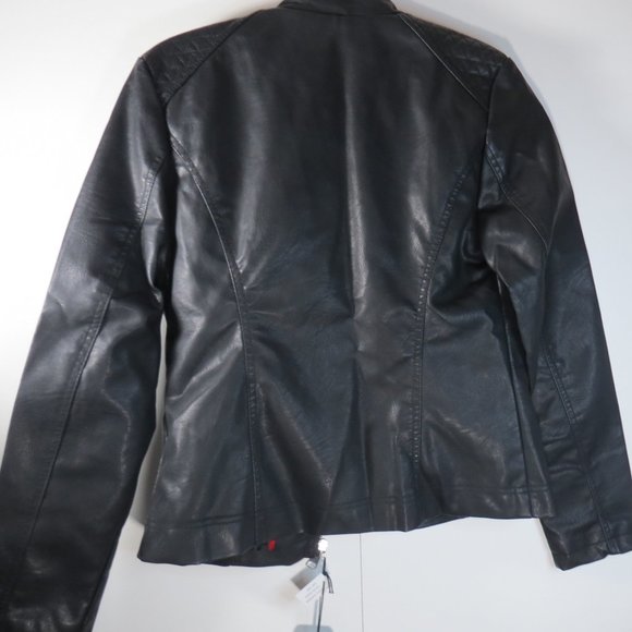 NWT Cavalini Faux Leather Jacket - Picture 3 of 5